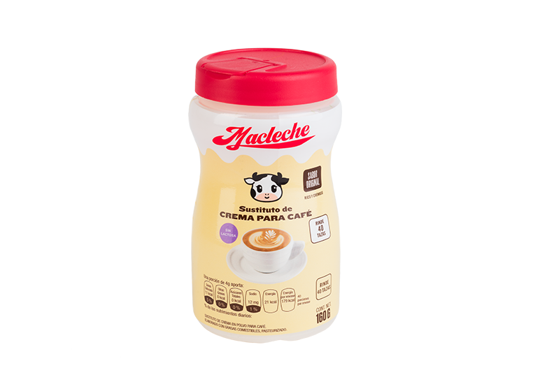 COFFEE CREAM  - 160g plastic bottle 